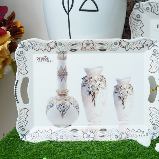 Canvas Tray Set