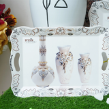 Canvas Tray Set