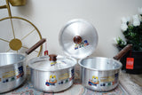 1 to 3 Saucepan Set