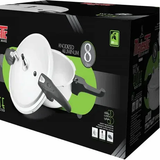 Elite Wok Pressure Cooker with Glass