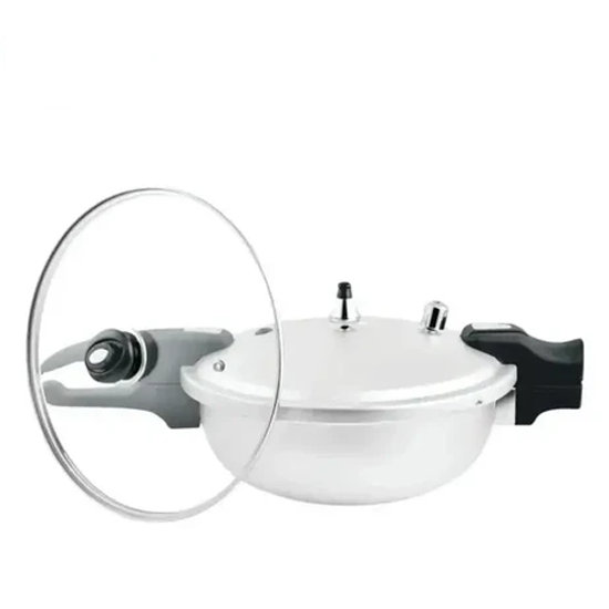 Elite Wok Pressure Cooker with Glass