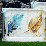 Prestige Steel Handle Tray Set