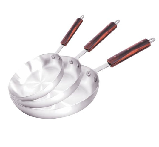 Sizzling Metal finish Fry pan